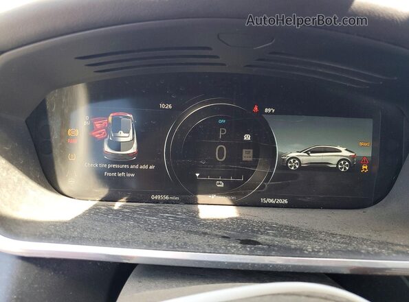 SADHD2S12K1F63659 2019 JAGUAR I-PACE Синий 
