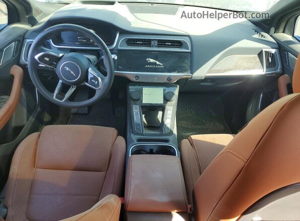 SADHD2S12K1F76055 2019 JAGUAR I-PACE Белый Вид панели приборов