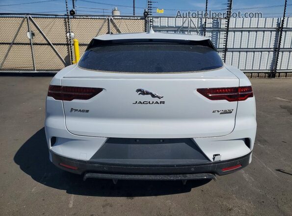 SADHD2S12K1F76055 2019 JAGUAR I-PACE Белый Вид сзади
