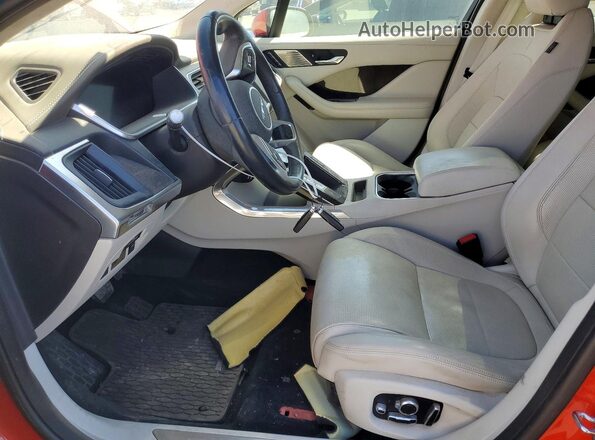 SADHD2S13K1F73262 2019 JAGUAR I-PACE Orange 