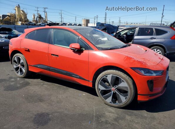 SADHD2S13K1F73262 2019 JAGUAR I-PACE Orange 