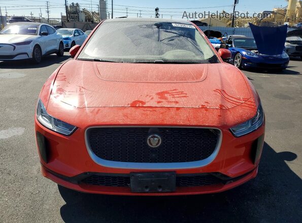 SADHD2S13K1F73262 2019 JAGUAR I-PACE Orange 