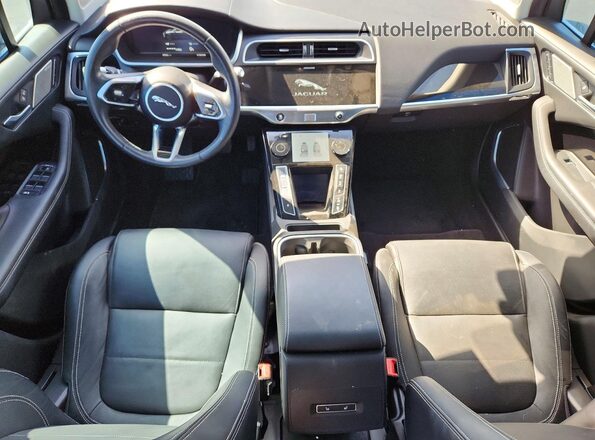 SADHD2S14K1F75117 2019 JAGUAR I-PACE Белый Вид панели приборов