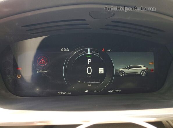 SADHD2S15K1F67995 2019 JAGUAR I-PACE White 