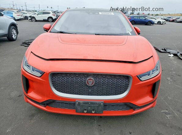 SADHD2S16K1F63504 2019 JAGUAR I-PACE Orange წინა ხედი