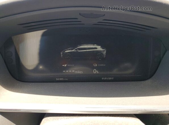SADHD2S16K1F72137 2019 JAGUAR I-PACE Black Вид щитка приладів