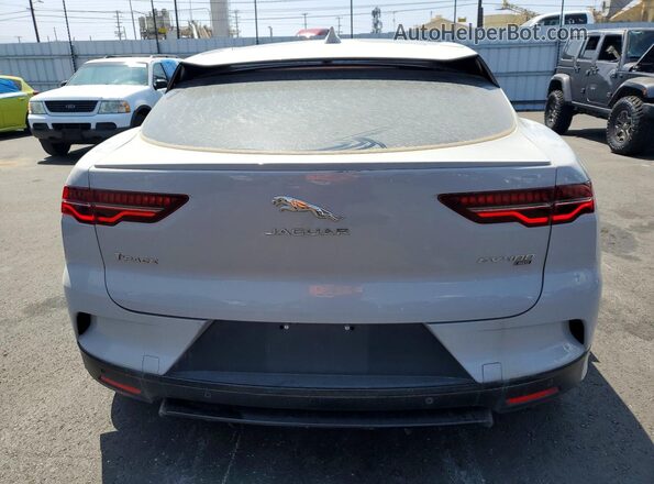 SADHD2S17K1F69778 2019 JAGUAR I-PACE Gray უკანა ხედი