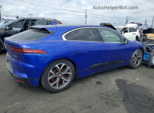 SADHD2S17K1F72812 2019 JAGUAR I-PACE Blue უკანა მარჯვენა