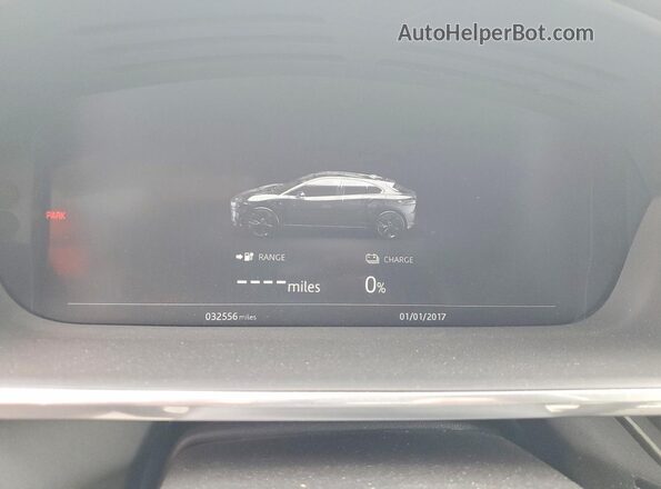 SADHD2S17K1F72812 2019 JAGUAR I-PACE Blue ხელსაწყოთა პანელის ხედი