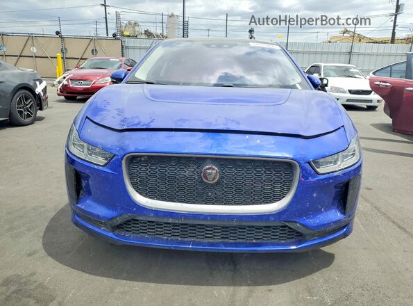 SADHD2S19K1F68387 2019 JAGUAR I-PACE Blue წინა ხედი
