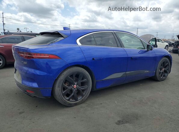 SADHD2S19K1F68387 2019 JAGUAR I-PACE Blue უკანა მარჯვენა