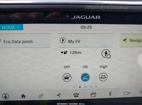 SADHD2S19L1F79276 2020 JAGUAR I-PACE Черный 
