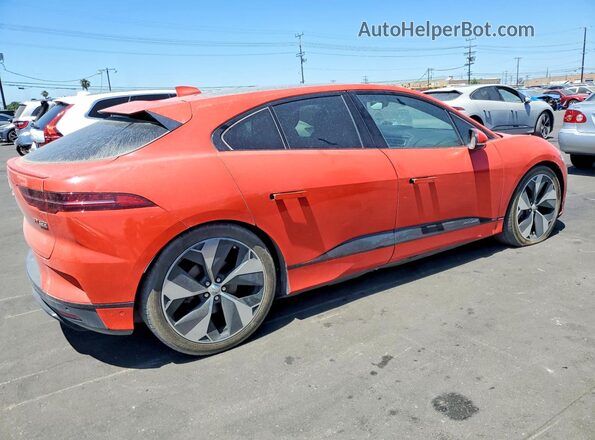SADHD2S1XK1F60296 2019 JAGUAR I-PACE Оранжевый 