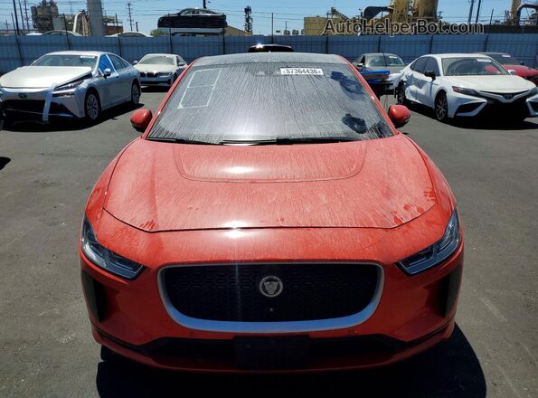 SADHD2S1XK1F60296 2019 JAGUAR I-PACE Оранжевый 