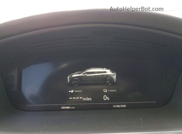 SADHD2S1XK1F75459 2019 JAGUAR I-PACE Серебряный Вид щитка приборов