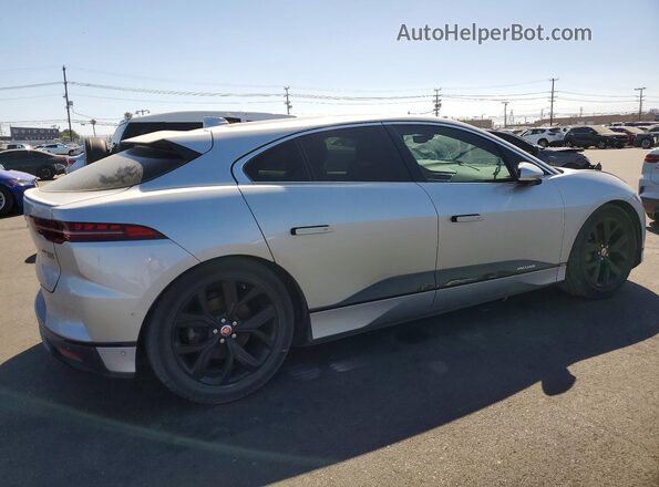 SADHD2S1XK1F75459 2019 JAGUAR I-PACE Серебряный Задняя правая четверть