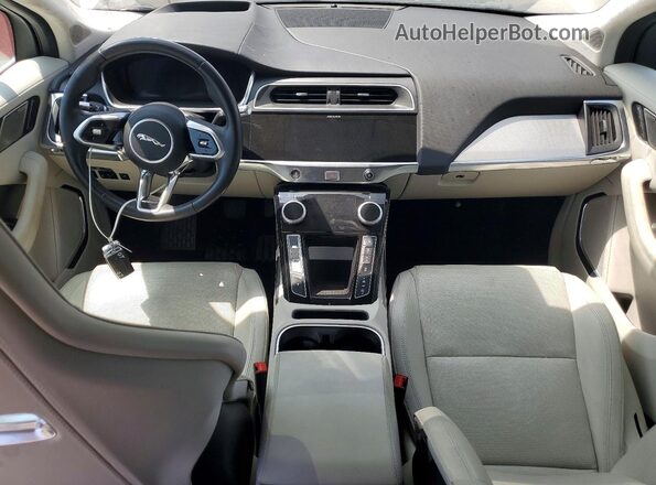 SADHD2S1XK1F76241 2019 JAGUAR I-PACE White წინა პანელის ხედი