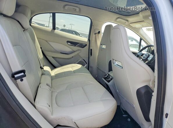 SADHD2S1XK1F76241 2019 JAGUAR I-PACE White უკანა სალონის ხედი