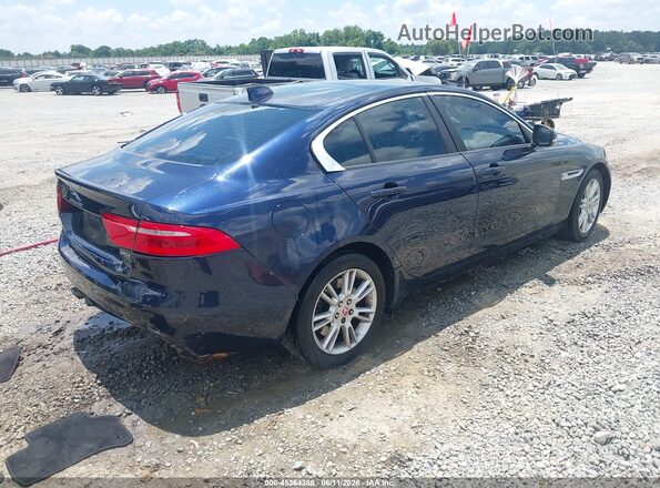 SAJAD4BG4HA950461 2017 JAGUAR XF Blue Задня права чверть