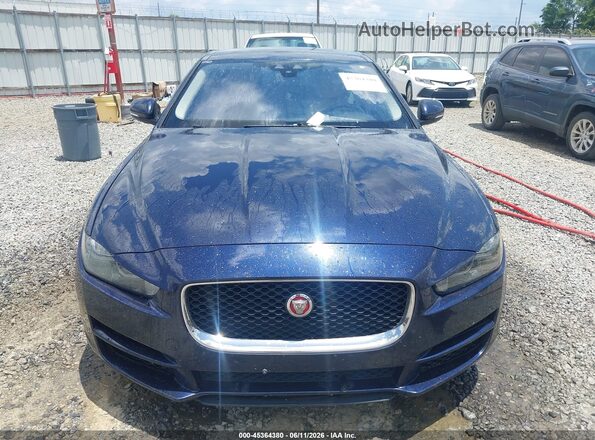 SAJAD4BG4HA950461 2017 JAGUAR XF Blue Вид щитка приладів