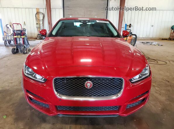 SAJAD4BG4HA973142 2017 JAGUAR XF Burgundy Widok z przodu