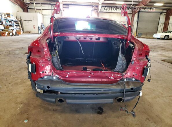 SAJAD4BG4HA973142 2017 JAGUAR XF Burgundy Widok z tyłu