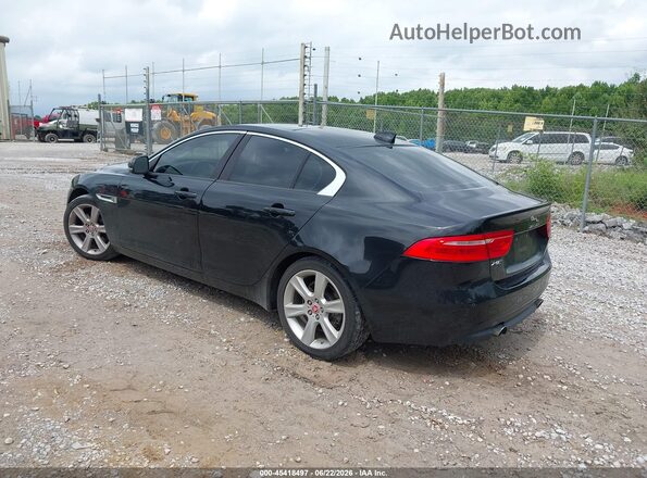 SAJAD4BG6HA952499 2017 JAGUAR XF Black Tył lewy