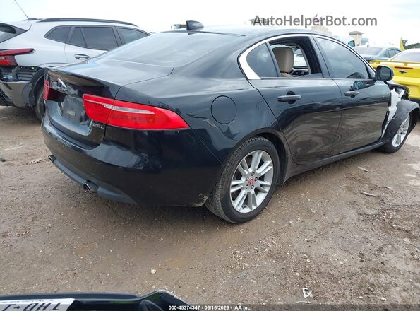 SAJAD4BG6HA954690 2017 JAGUAR XF Black Tył prawy