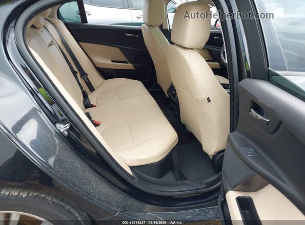 SAJAD4BG6HA954690 2017 JAGUAR XF Black Widok naklejki z numerem VIN