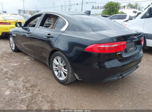 SAJAD4BG6HA954690 2017 JAGUAR XF Black Tył lewy