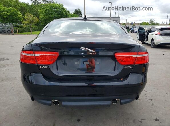 SAJAD4FX3KCP46739 2019 JAGUAR XF Black Widok z tyłu