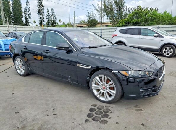 SAJAD4FX3KCP46739 2019 JAGUAR XF Black Przód prawy