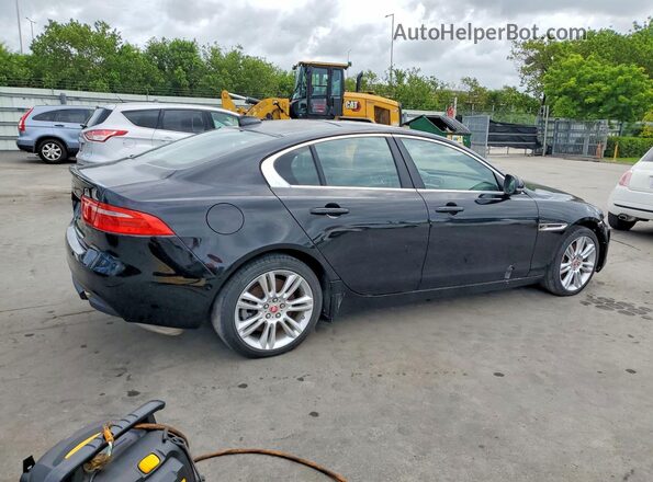 SAJAD4FX3KCP46739 2019 JAGUAR XF Black Tył prawy