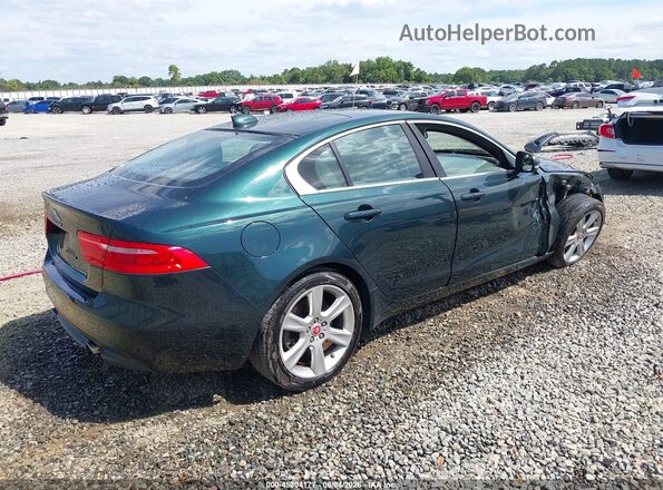 SAJAE4BG6HA972667 2017 JAGUAR XF Green Tył prawy