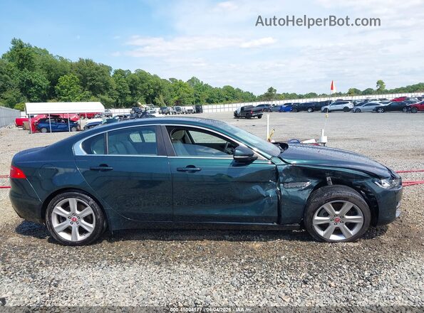 SAJAE4BG6HA972667 2017 JAGUAR XF Green Widok wnętrza z tyłu