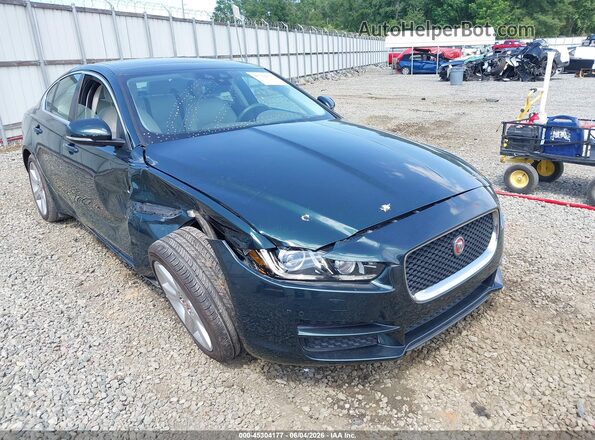 SAJAE4BG6HA972667 2017 JAGUAR XF Green Widok z przodu