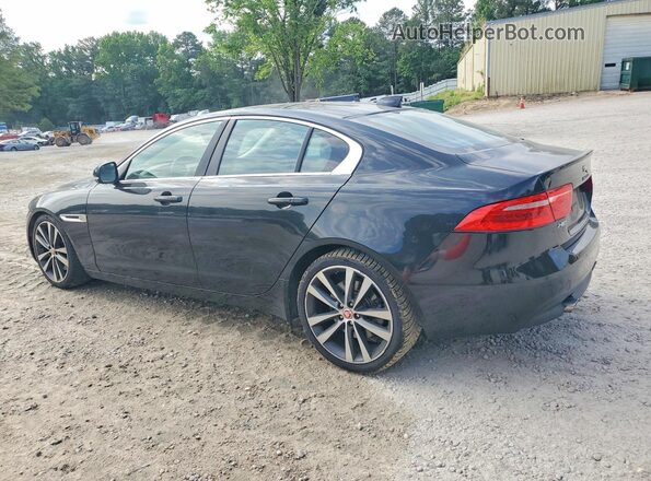 SAJAE4BV0HA959637 2017 JAGUAR XF Черный Задняя левая четверть