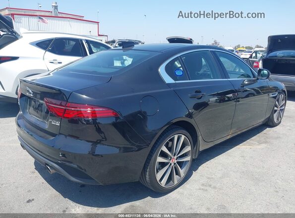 SAJAE4FX3LCP56556 2020 JAGUAR XF Черный Задняя правая четверть