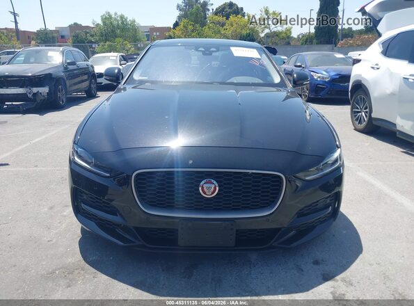SAJAE4FX3LCP56556 2020 JAGUAR XF Черный Вид задней части салона