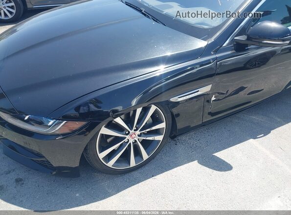 SAJAE4FX3LCP56556 2020 JAGUAR XF Черный Вид щитка приборов