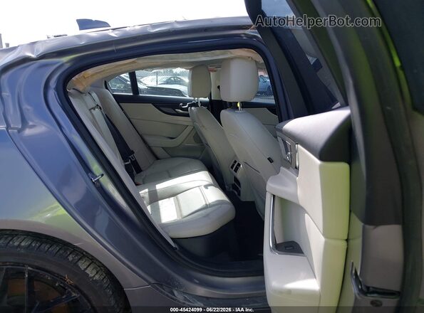 SAJAE4FX4LCP56016 2020 JAGUAR XF Gray VIN კოდის სტიკერის ხედი