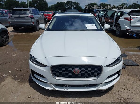 SAJAE4FX4LCP64312 2020 JAGUAR XF White ხელსაწყოთა პანელის ხედი