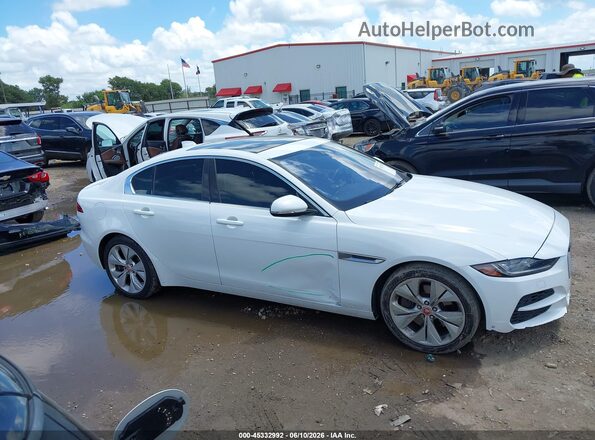 SAJAE4FX4LCP64312 2020 JAGUAR XF White უკანა სალონის ხედი