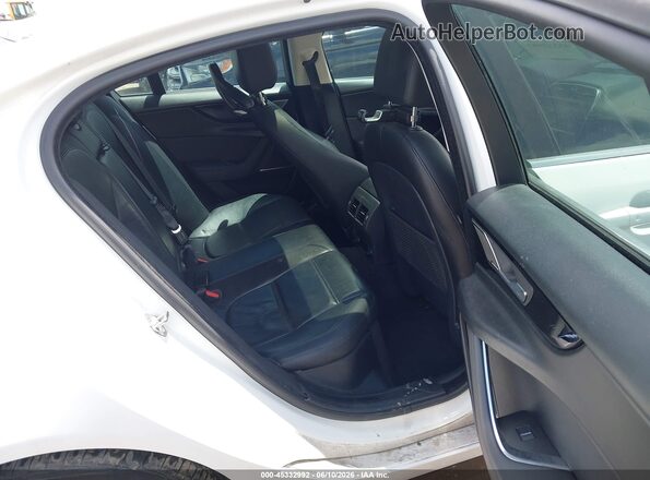 SAJAE4FX4LCP64312 2020 JAGUAR XF White VIN კოდის სტიკერის ხედი
