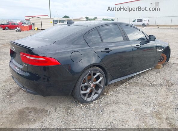SAJAF4BVXHA961344 2017 JAGUAR XF Black Trasero derecho