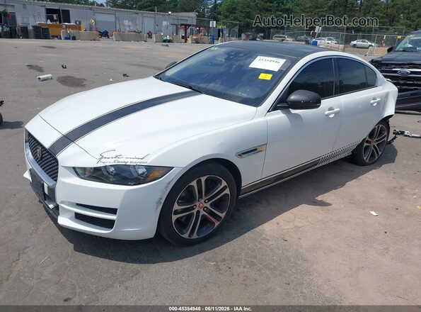 SAJAJ4BV9HA974729 2017 JAGUAR XF White Front left