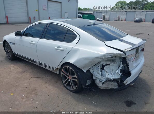 SAJAJ4BV9HA974729 2017 JAGUAR XF White Front view