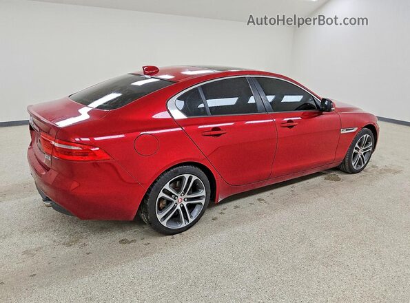 SAJAJ4BVXHA969202 2017 JAGUAR XF Red 