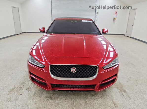 SAJAJ4BVXHA969202 2017 JAGUAR XF Red 