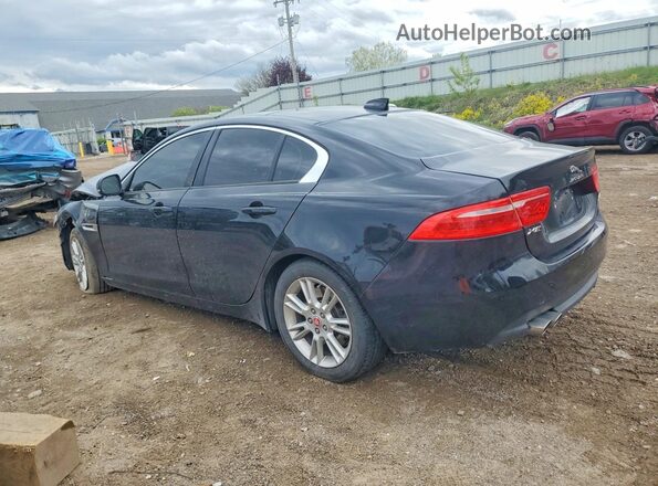SAJAJ4FN1JCP28228 2018 JAGUAR XF Black Հետևի ձախ